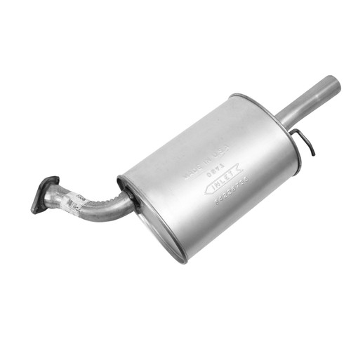 Left Exhaust Muffler Assembly 7338 - front view