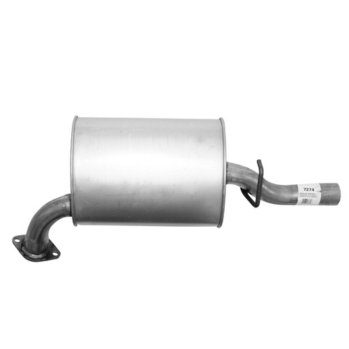 Right Exhaust Muffler Assembly 7274 - top view
