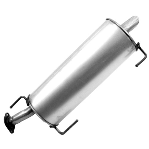 Quiet-Flow SS Direct Fit Exhaust Muffler Assembly 2 in Outlet (OD) 53847 - front view