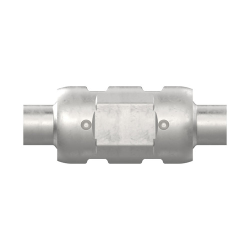 CalCat CARB Direct Fit Catalytic Converter 2.25 in Inlet (ID) 2.25 inOutlet (ID) 84701 - angled view