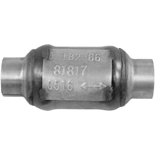 CalCat CARB Universal Catalytic Converter 2 in Inlet (ID) 2 in Outlet (ID) 81817 - front view
