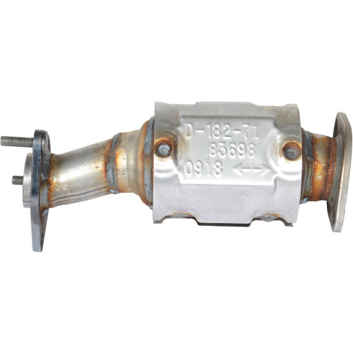 Front Left CalCat CARB Direct Fit Catalytic Converter 2.35 in Outlet (OD) 83698 - front view