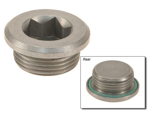 Differential Drain Plug 122187 - front view