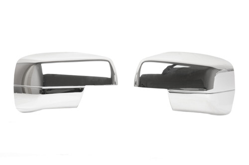 Chrome Mirror Covers CMLR - front view