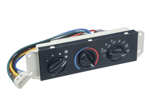 HVAC Heater Control Panel JE0616642 - front view