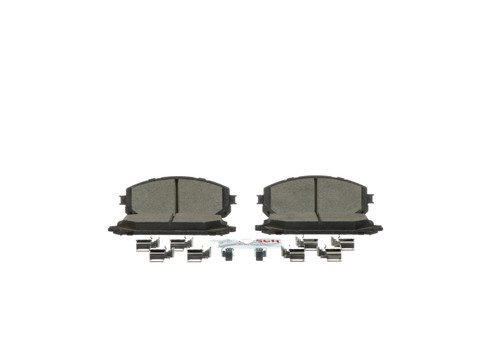 Front Disc Brake Pad Set BC1709 - bottom view