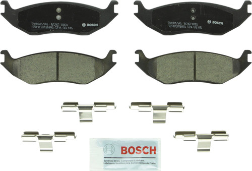 Rear Disc Brake Pad Set BC967 - top view
