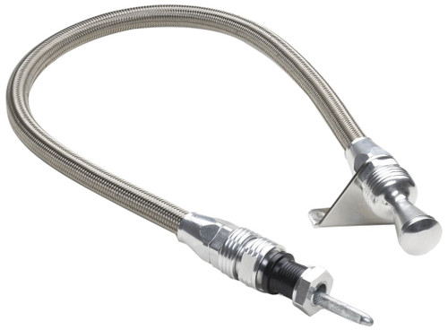 Lokar Anchor-Tight Locking Dipstick Firewall Braided Stainless for GM Powerglide Lokar Anchor-Tight Locking Dipstick Firewall Braided Stainless for GM Powerglide