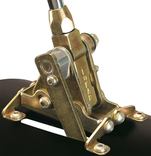 Lokar Floor Mount Shifter for Mopar 727 Aluminum Natural | FM727DL