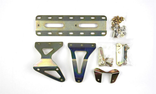 Lokar Case Mount 16in Lever Shifter for TH400 Aluminum Natural | CM400AM