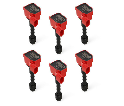 Blaster Series Ignition Coil Red for Nissan Infiniti 3.5L 6-Pack