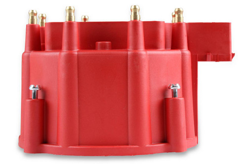 MSD Ignition 8416 | Distributor Cap and Rotor Red for GM HEI