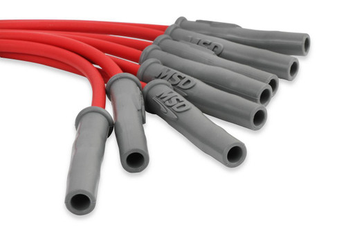 Super Conductor Spark Plug Wire Set for Ford Raptor 6.2L V8 Red