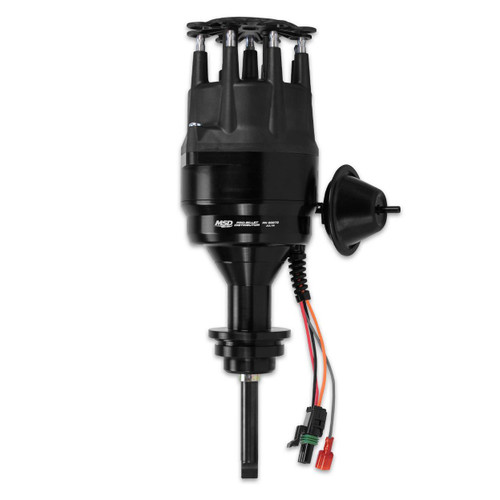 MSD Ignition 83873 | Black Ready-To-Run Distributor for Chrysler 426/440