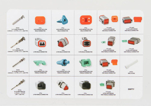 MSD Ignition 8188 | Universal Deutsch Connector Kit