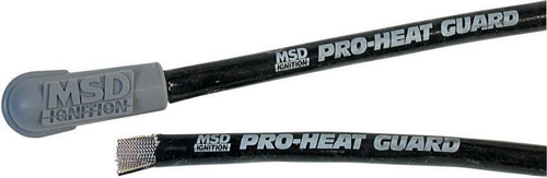 MSD Ignition 3411 | Universal Pro-Heat Guard Hi-Temp Silicone Sleeve 25ft