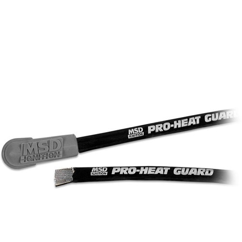 MSD Ignition 3411 | Universal Pro-Heat Guard Hi-Temp Silicone Sleeve 25ft