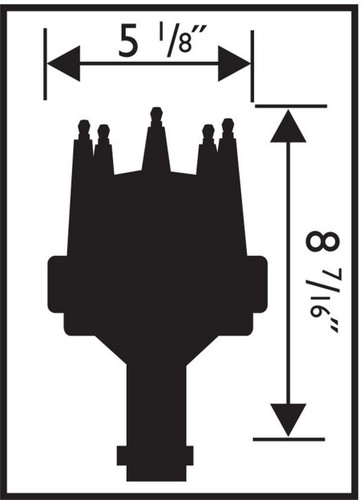 MSD Ignition 8389 | Ready-to-Run Distributor for Chrysler 392