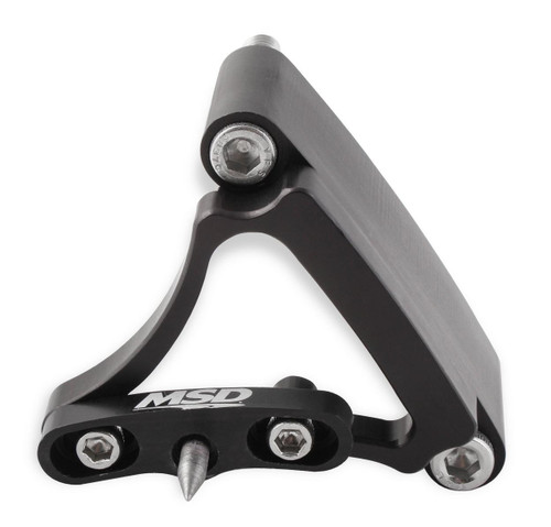 MSD Ignition 89884 | Adjustable Billet Timing Pointer for Chevy SBC