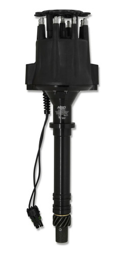 MSD Ignition 85603 | Black Marine Certified Distributor for Chevy V8