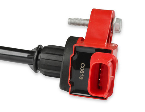 MSD Ignition 82384 | Blaster Series Ignition Coil Red for GM 4-Cyl Engines 4-Pack