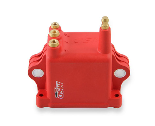 MSD Ignition 82808 | High Output Ignition Coil Set Red 8-Pack