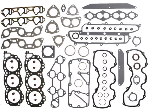 Enginetech NI3.0K-3 Full Gasket Set OEM-Spec for 1987-1994 Nissan Maxima 200SX 3.0L 181ci V6 - Complete Engine Sealing Kit