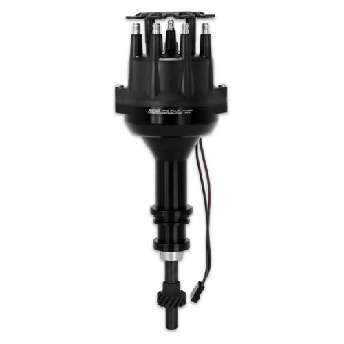MSD Ignition 85783 | Black Pro-Billet Distributor for Ford 351W