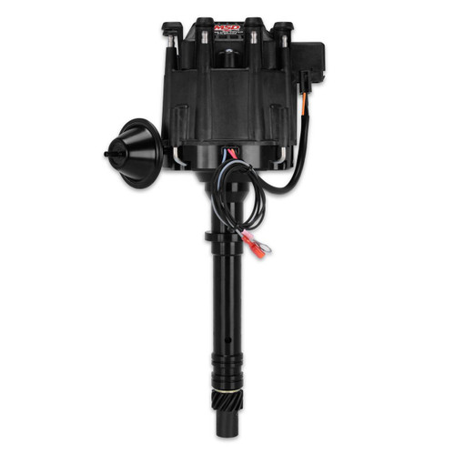 MSD Ignition 83653 | Black Pro-Billet HEI Distributor for Chevy
