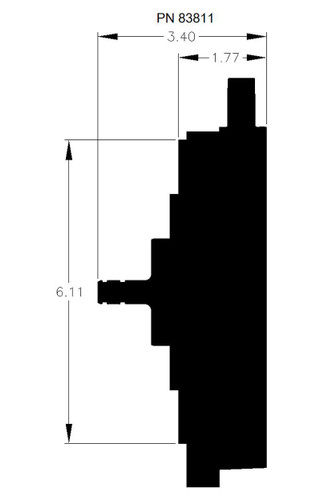 MSD Ignition 83811 | Distributor for GM LT1 5.7L Late Model 1994-1997
