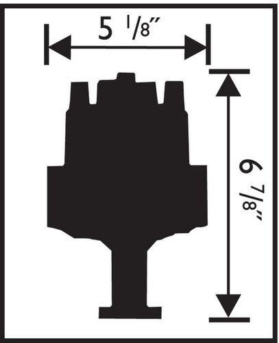 MSD Ignition 8597 | Pro-Billet Distributor for Chevy V6 Even-Fire