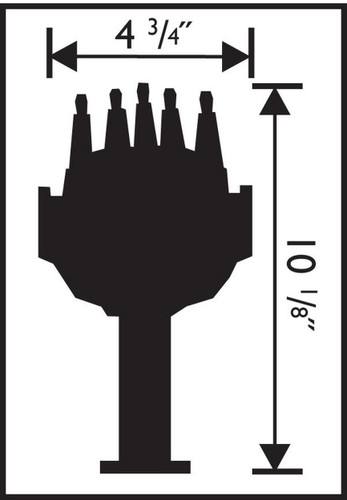MSD Ignition 8545 | Small Diameter Pro-Billet Distributor for Chrysler 383-400