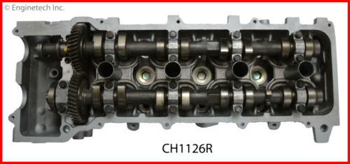 Enginetech CH1127R Remanufactured Complete Cylinder Head for 1999-2004 Toyota 2.4L/2.7L Tacoma - With Valves & Springs