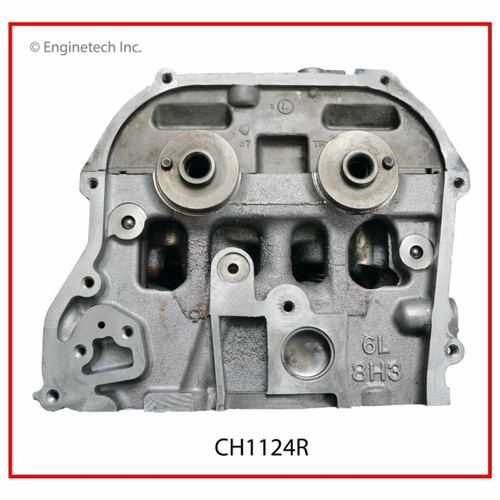 Enginetech CH1124R Remanufactured Complete Cylinder Head for 2002-2006 Nissan 2.5L 152ci I4 Casting #8H3 Altima Frontier