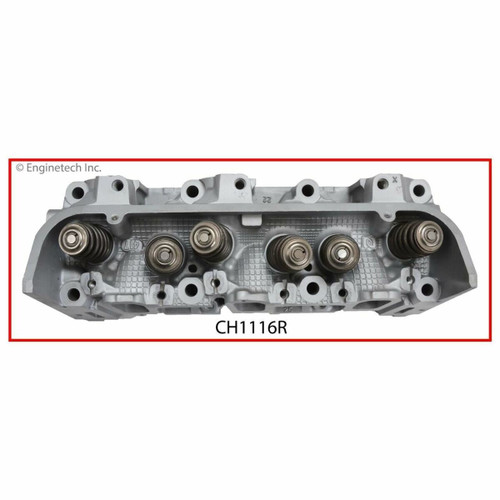 Enginetech CH1116R Left/Right Remanufactured Complete Cylinder Head for 2004-2006 Chevrolet 3.5L 213ci V6 Casting #523 Malibu