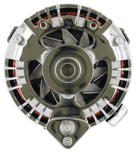 Powermaster Alternator Chrysler Squareback 95 Amp Chrome 1-Wire for Mopar 175091