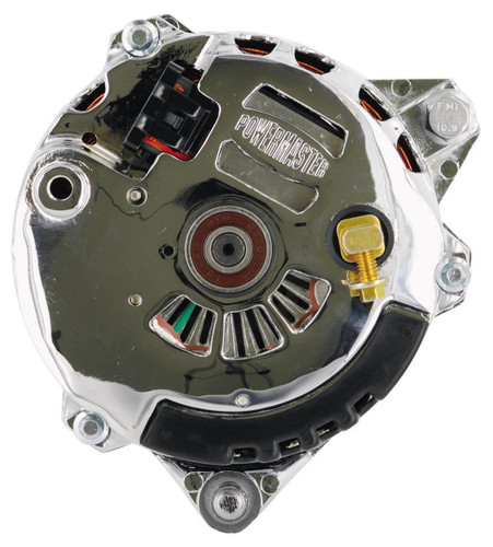 140 Amp 12V Chrome V-Belt CS130 Upgrade Alternator for Small Block Mopar 8-37529