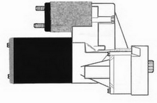 Powermaster PowerMAX Plus 3.75:1 Starter Natural for Chevy V8 | 9000