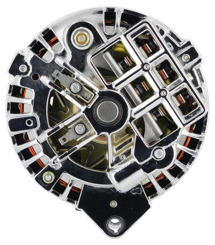 Alternator Chrysler Squareback 95 Amp Chrome Dual V-Belt for Mopar | 17509