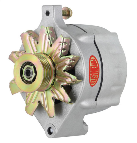 100 Amp 12V Natural Serpentine Smooth Race Alternator for Ford | 8-47100