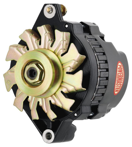 Powermaster 140 Amp 12V Black V-Belt Alternator for GM CS130 | 578021