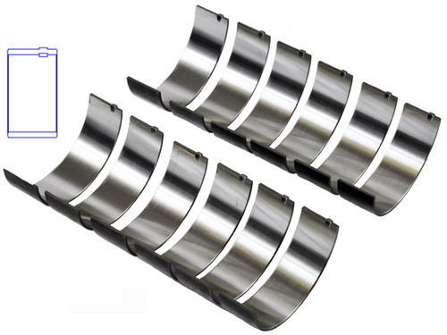 Enginetech RMF232RP | Premium Re-Ring Kit for 01-04 Ford 3.8L/232 OHV V6
