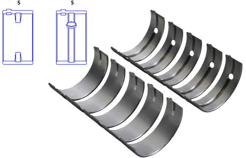 Enginetech RMMI2.4P | Premium Re-Ring Kit for 1985 Nissan 2.4L/2389 SOHC L4