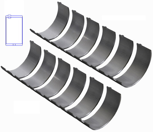 Enginetech RMC250A | Re-Ring Kit for Chevrolet 63-67 3.8L/230 and 66-68 4.1L/250