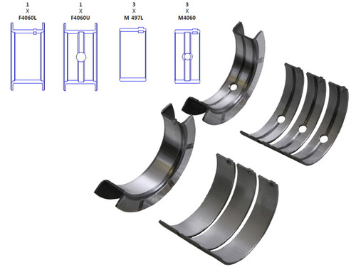 Enginetech RMCR201CP | Premium Re-Ring Kit for 04-08 Chrysler/Dodge 3.3L/201 V6