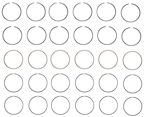 Enginetech M93016 | Premium Piston Rings for 86-92 Ford 2.9L/177 V6 | Ductile