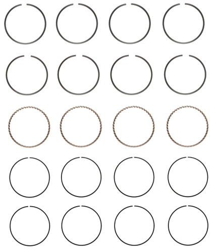 Enginetech S87654 | Premium Piston Rings for 98-07 Chrysler 2.4L/148 L4