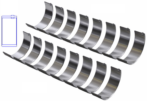 Enginetech BB310J | Connecting Rod Bearings for various 95-11 GM 4.0/4.4/4.6L