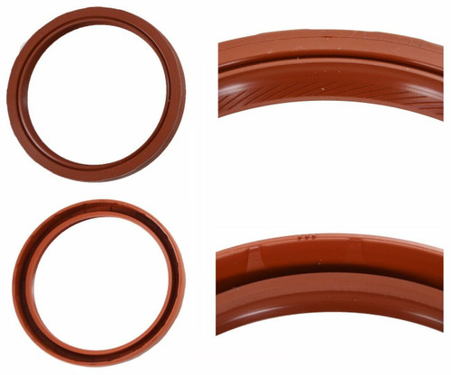 Enginetech S7905-A 1-Piece Viton Rear Main Seal for 1995-2005 Buick Chevrolet Oldsmobile Pontiac - Kit with Housing gasket