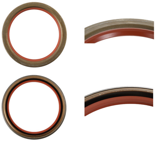 Enginetech S0547 1-Piece Viton Rear Main Seal for 1983-1995 Ford International - OEM-Spec Replacement - Direct OEM Replacement